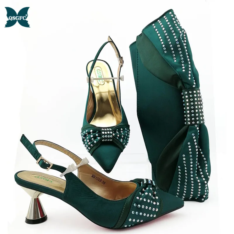 2020 г. новый дизайн итальянская женская обувь и сумка в комплекте женские вечерние