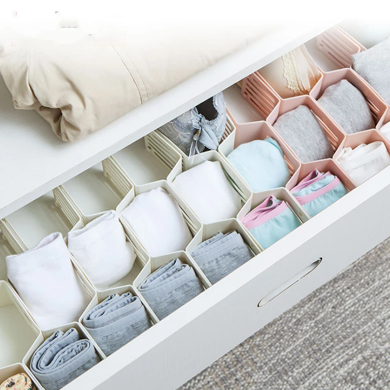 Пластиковый ящик для отделки хранения сотовый нижнего белья разделитель
