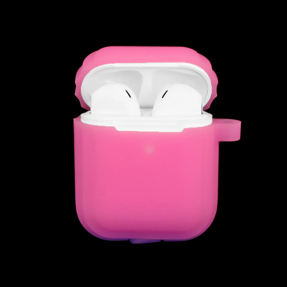Новый модный светящийся силиконовый чехол с защитой от царапин для наушников Earpod