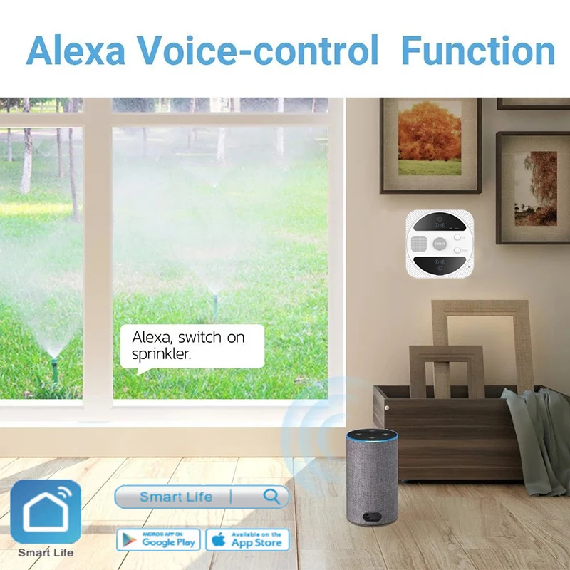 Умный ирригационный таймер система орошения водяной клапан садовый