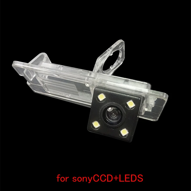 WT sonyccd LEDS CCD HD камера заднего вида для Renault Latitude scenic 2 Лагуна 2 3 Fluence Duster Megane Nissan Terrano Dynamic Tracks - Название цвета: WT sonyccd LEDS