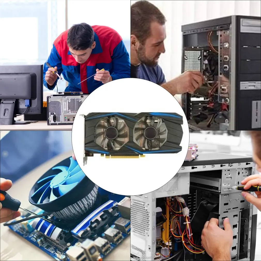 

GTX960 Gaming Graphics Card Video Card 2GB GPU 128Bit GDDR5 Double Fan Computer Desktop Graphics Cards