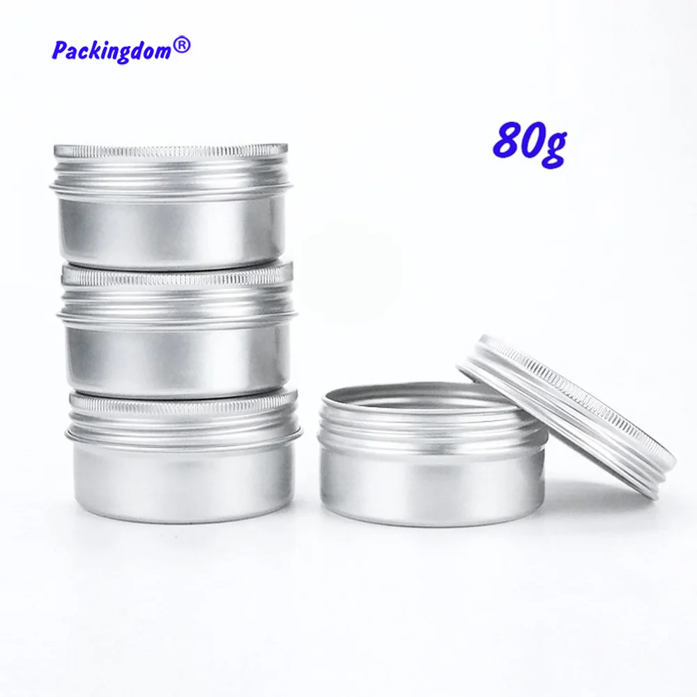 50 шт. металлический контейнер для хранения косметики 80 г | Красота и здоровье