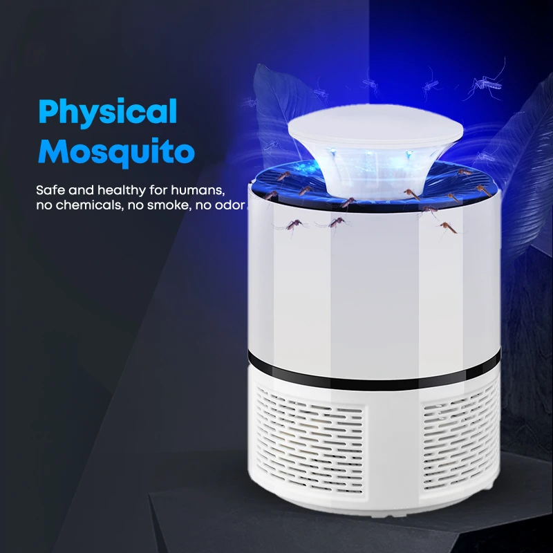 Светодиодсветодиодный лампа ловушка для комаров с USB электрическое средство