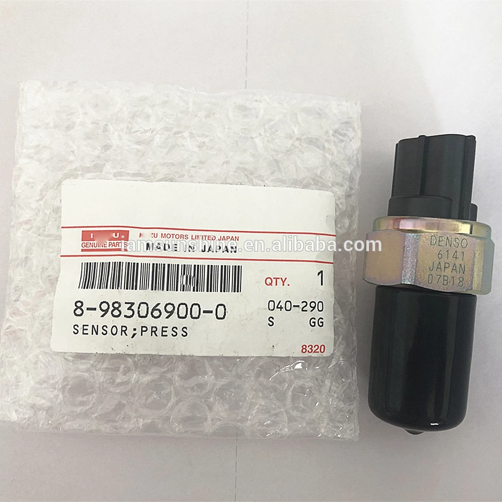 

Original Excavator rail pressure sensor 499000-6141/4990006141/8983069000/8-89306900-0/499000-4441/4990004441