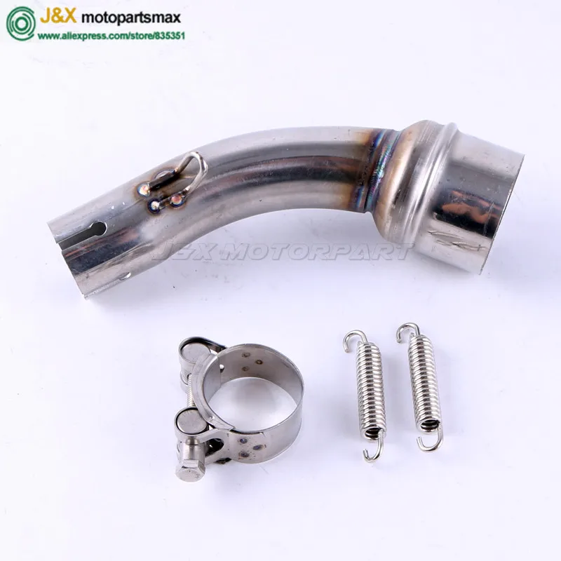

Motorcycle Exhaust contact middle pipe for YAMAHA R3 2015-2016 Slip On