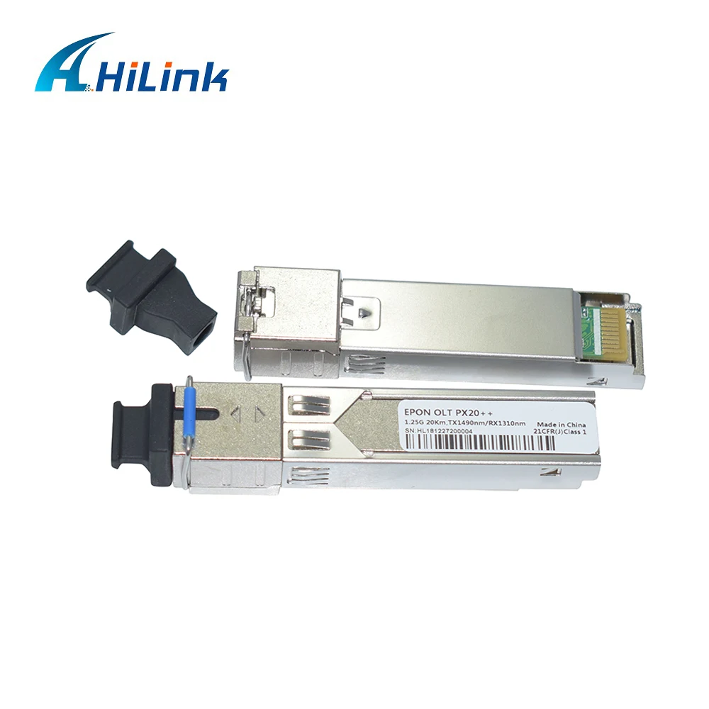 EPON OLT PX20 ++ 20 км Tx 1490 нм 1 25 г Rx 1310 форм-фактор SFP SC/UPC соединитель коммерческая