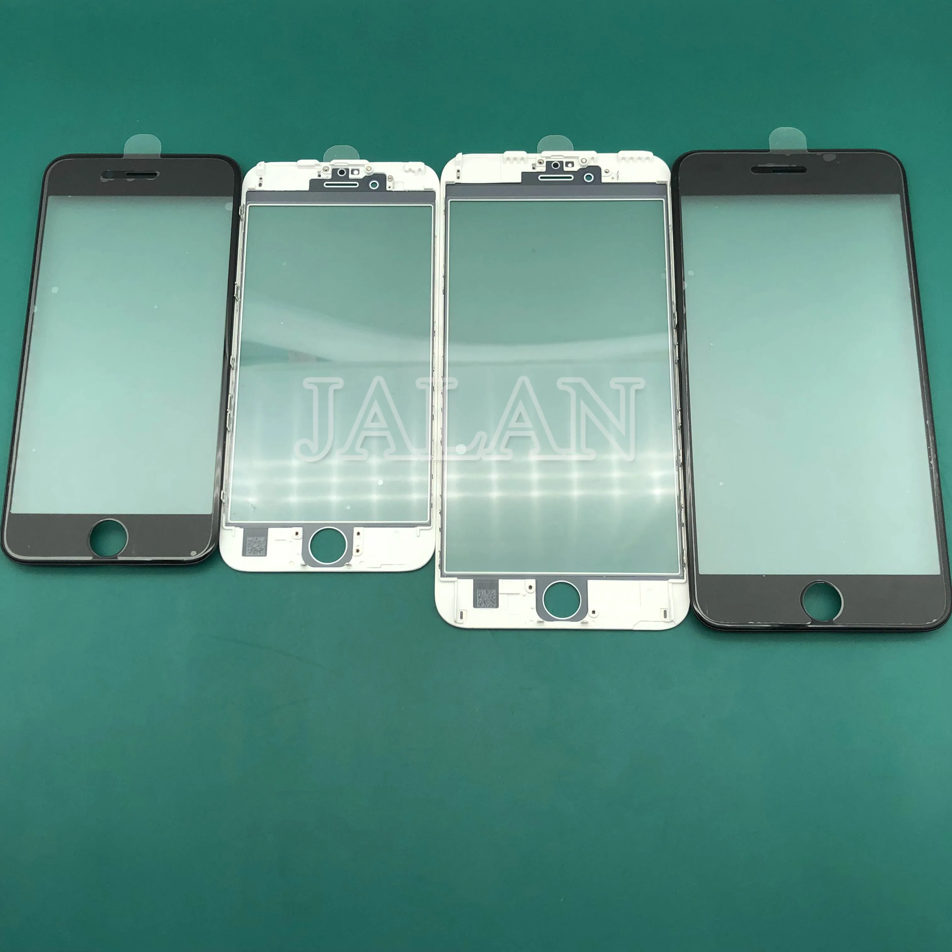 60 шт. 3 в 1 ocamaster стеклянная рамка с Oca для IP 6s Lcd Сенсорная панель Ремонт переднего