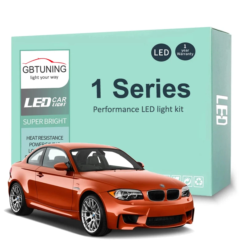LED Interior Light Bulb Kit For BMW 1 Series E81 E87 E82 E88 F20 F21 116 118 120 2003-2014 Car Reading Dome Trunk Lamp Canbus