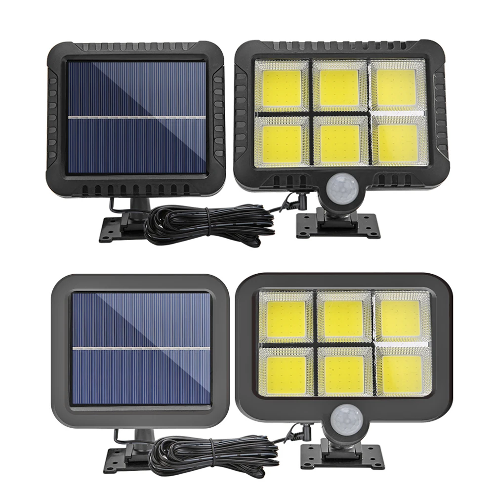 Наружный светильник ing COB 120 светодиодный на солнечной батарее для декора сада