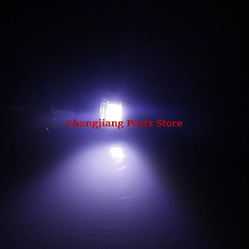 

2Pcs Motorcycle LED License Plate Light Bulb Motocross SMD LED 12V Front Lamp DRL Running Light Turn signal