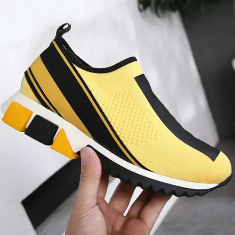 

Женские сетчатые туфли в полоску, дышащие легсветильник туфли на плоской подошве, без застежки, 2021