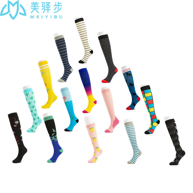 6 Pairs Per Set Compression Socks WOMEN Pressure Sock Stocking Compression