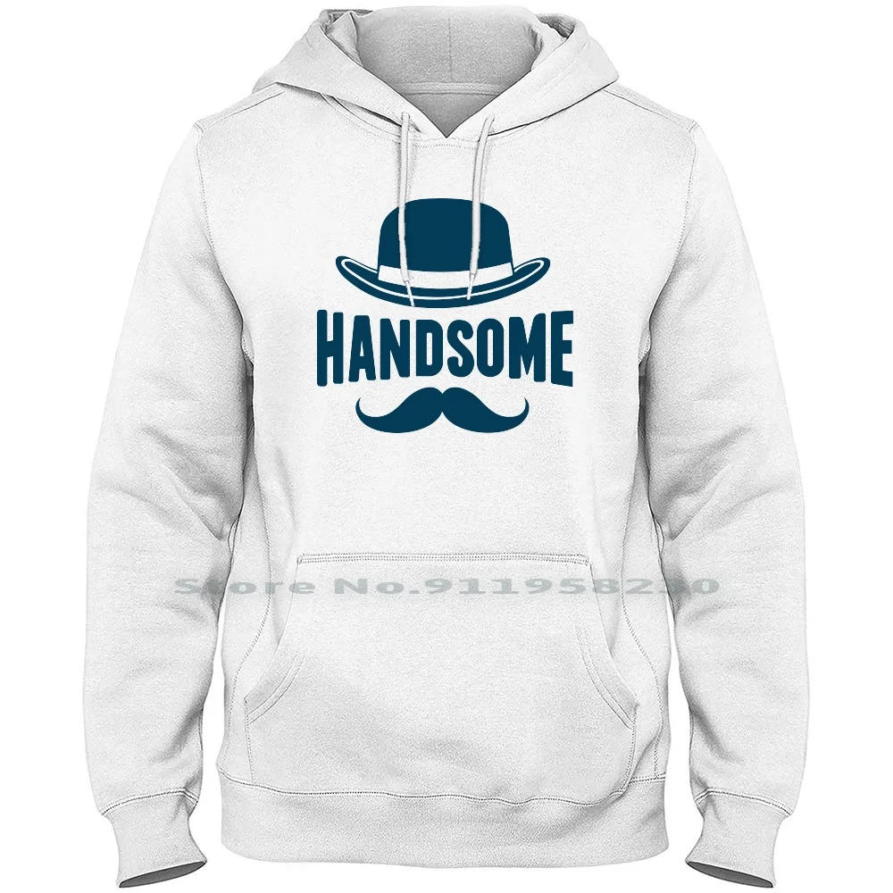 

Handsome Men Women Hoodie Pullover Sweater 6XL Big Size Cotton Some Hand Blue Che So Om Me