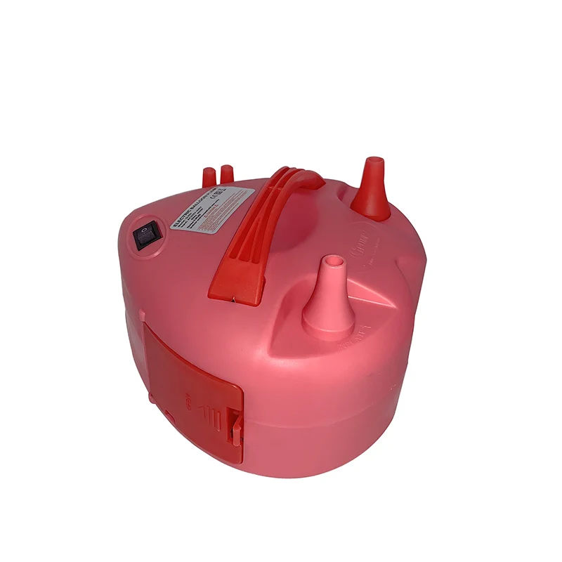 Сердце 220V Портативный электрический насос для воздушных шариков двойное