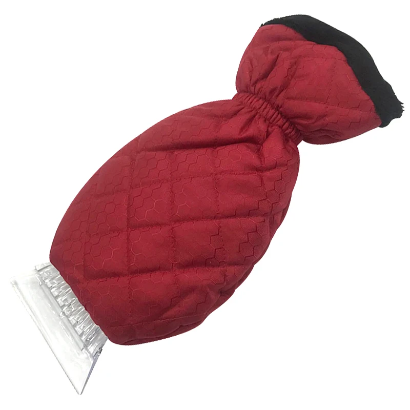 

Hot 1Pc Car Ice Snow Gloves Scraper Waterproof Windshield Snow Scraper Glove Tool J99