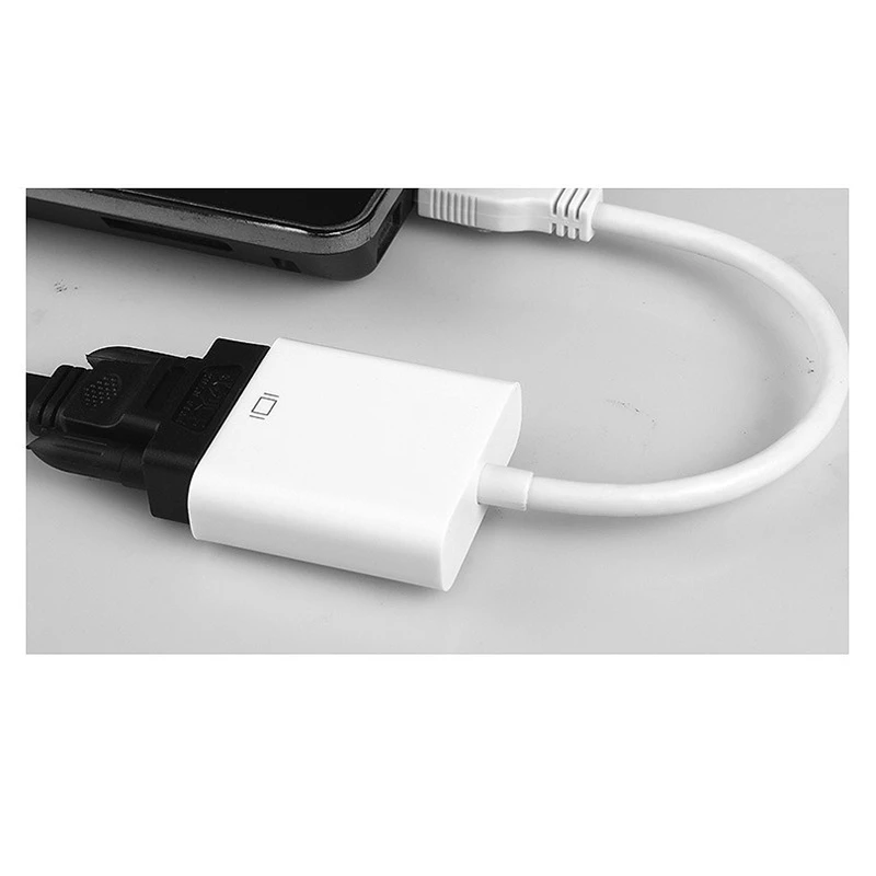 1080P USB3.0 для VGA видео изображения дисплей внешний адаптер без драйвера кабель Windows