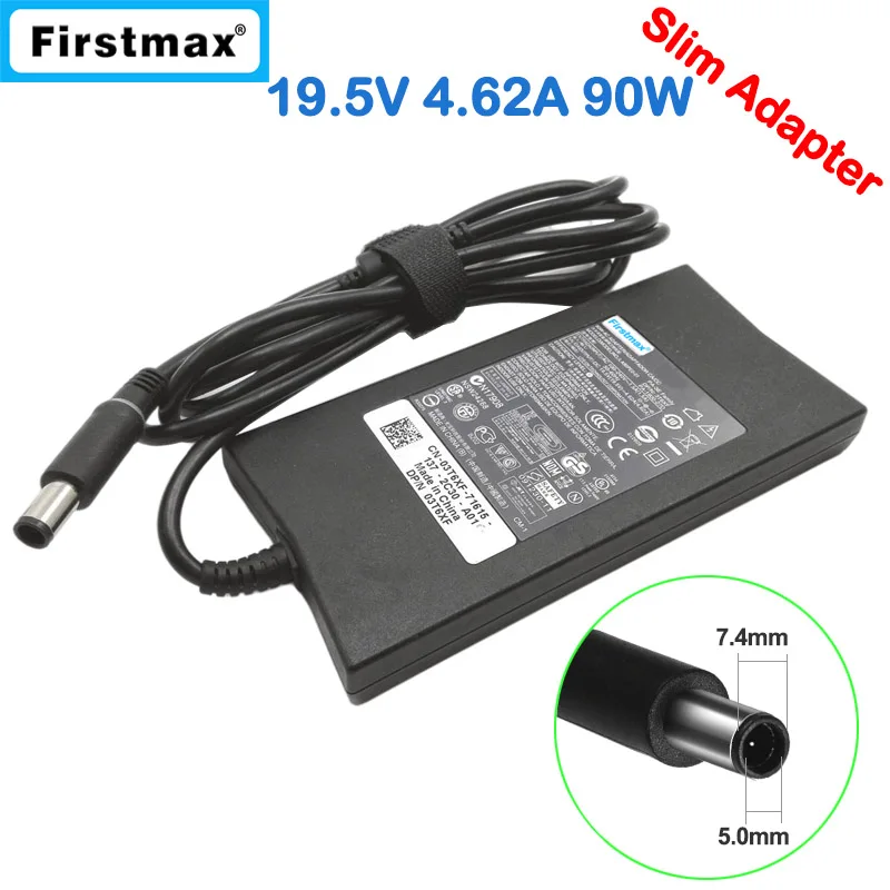 Тонкое зарядное устройство 19 5 V 4.62A 90W PA-3E для ноутбука Dell Inspiron 14 5420 5425 7420 7421 7466 N4420