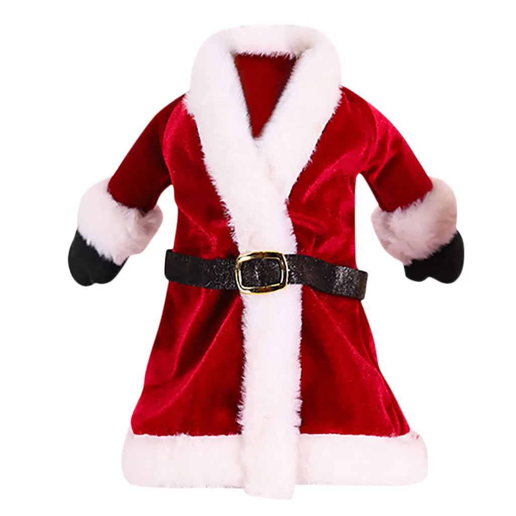 20 # рождественские украшения наборы бутылок со свитером женское платье чехол для