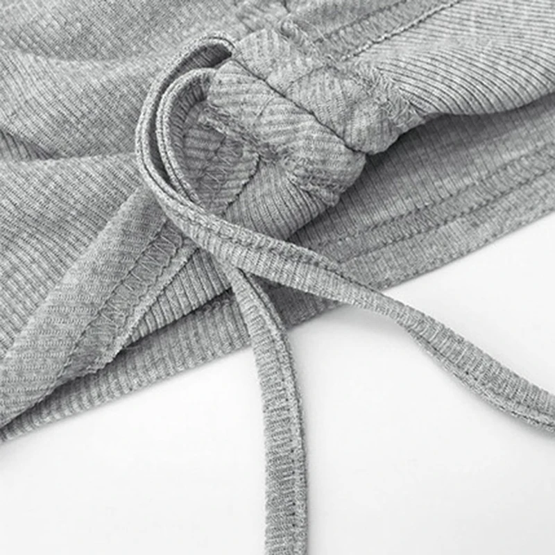 

Sexy V Neck Ribbed Cropped T-shirt Women Elegant Drawstring Tie Up Ruched T Shirt Streetwear Solid Slim Crop Top 2021 New