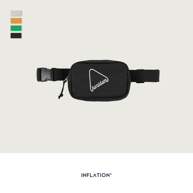 Поясная Сумка INFLATION уличная поясная сумка унисекс квадратная Женская с вышивкой