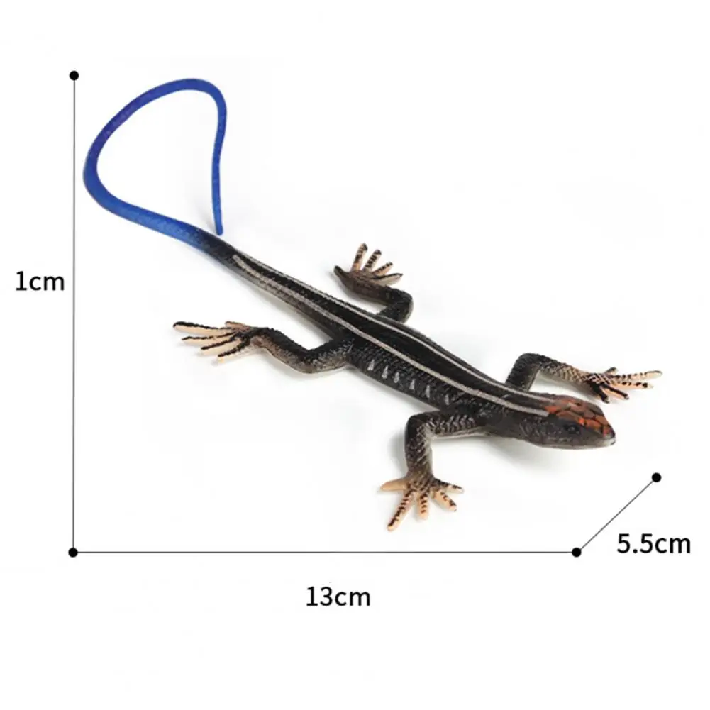 

Artificial Lizard Fadeless Vivid Colorful Reptile Lizards Toy Party Supplies