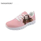 Женские кроссовки с аниме Devil's Blade, повседневная Брендовая обувь на плоской подошве, с мультяшным изображением рассекающего демонов, для ухода за ребенком