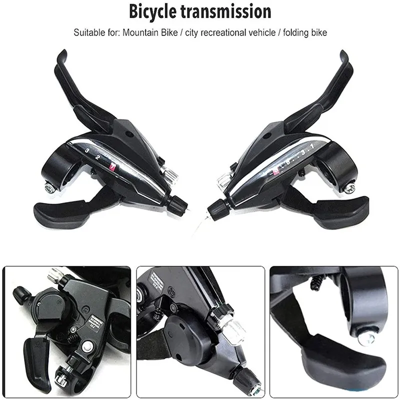 Велосипедный 9 скоростной тормозной рычаг MTB дорожный горный велосипед складной