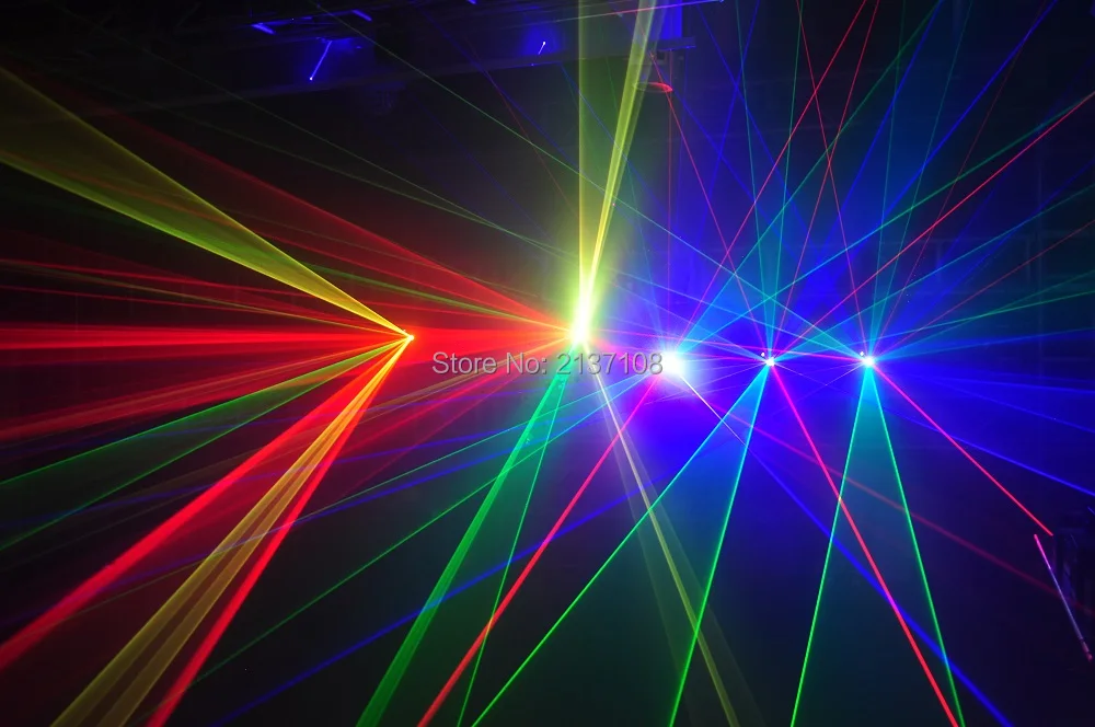 Новинка 5 Вт RGB светодиодный лазерный анимационный свет DMX512 DJ диско-клуб шоу
