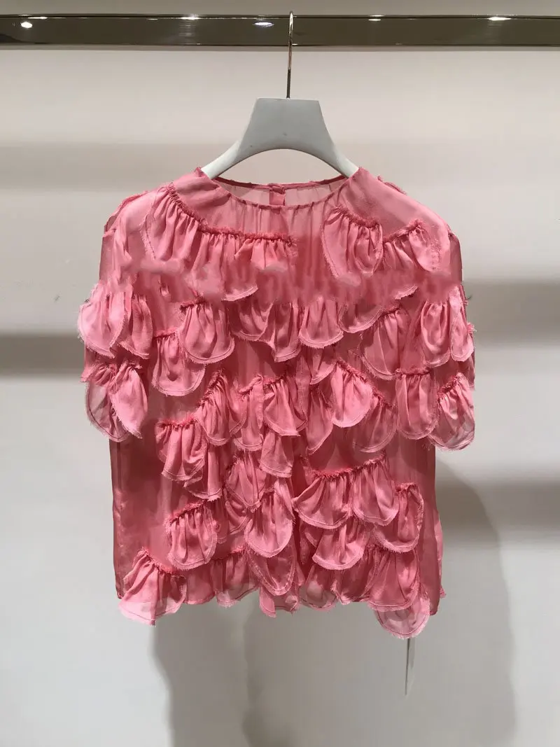 

2020 summer new style elegant Chiffon Top