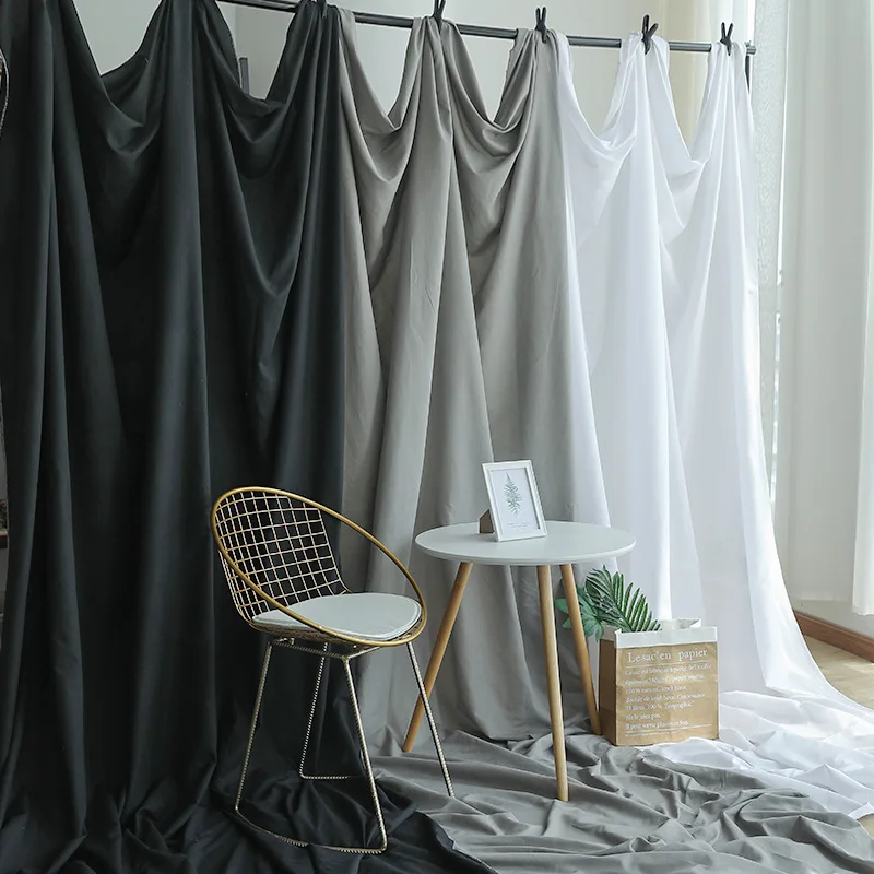 Фон для фотосъемки белый черный серый тканевый зеленый экран реквизит