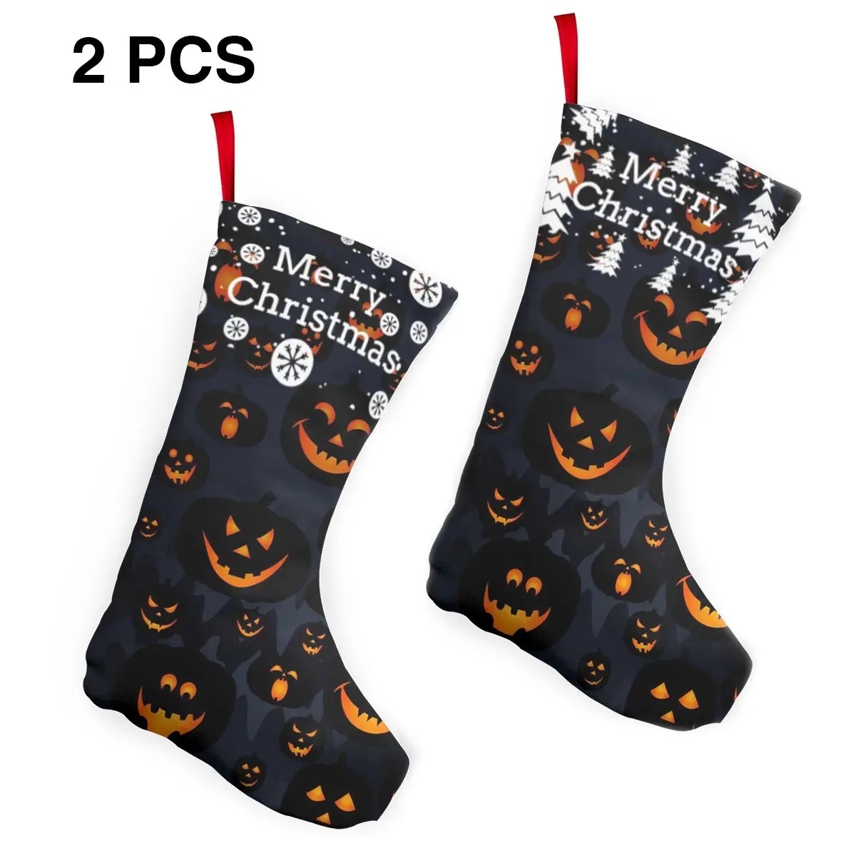 

Хэллоуин Тыква фонарь рождественские чулки большого размера праздничные подвесные сумки