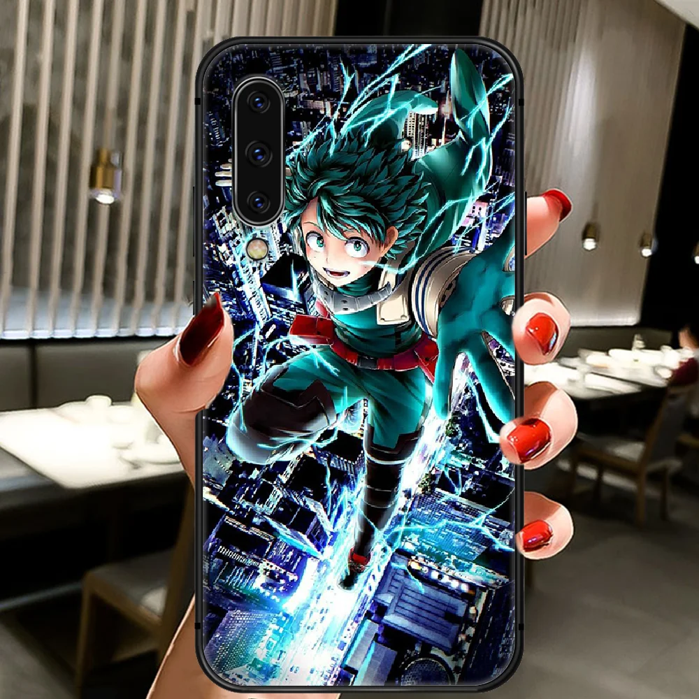 

My Hero Academia Anime Phone Case Cover For Samsung Galaxy A10 A20 A30 E A40 A50 A51 A70 A71 J 5 6 7 8 S black Cell Luxury Coque