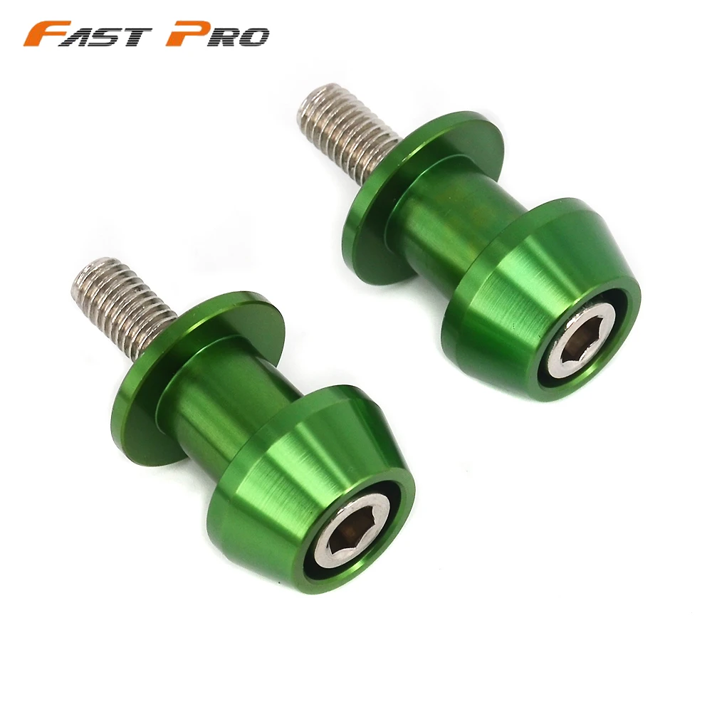 

Motorcycle High Quality Universal Accessories Aluminum Swingarm Spools Slider 8mm 6mm 10mm Stand Screws for KTM SUZUKI