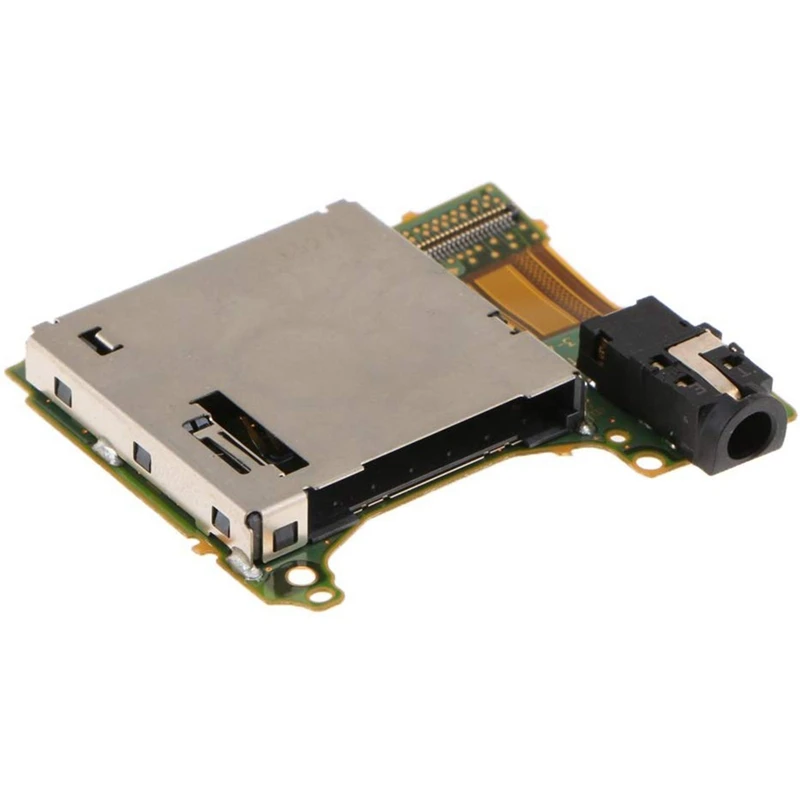 Game Card Slot Socket Board With Headphone Earphone Headset Port Replace / Spare Part For Nintendo Switch Ns | Электроника