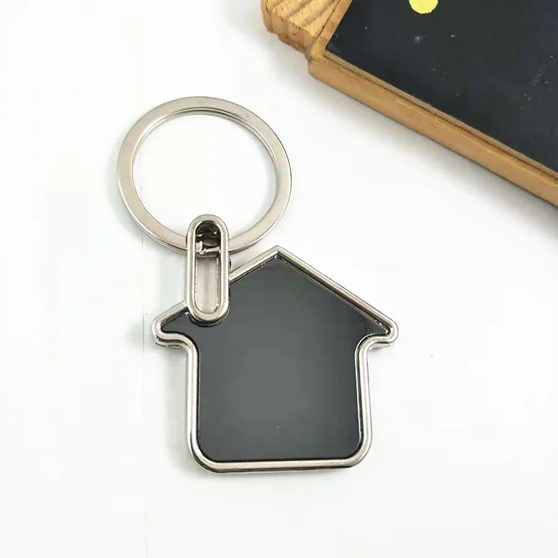 Оригинальный брелок для гравировки унисекс креативный автомобильный пустой