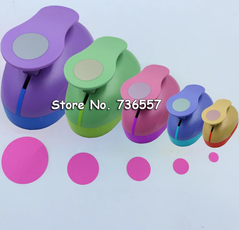 5 шт. круглые дыроколы для бумаги 3 дюйма 2 1 дюйм 5/8 дюйма|hole punch|craft punchpaper puncher |