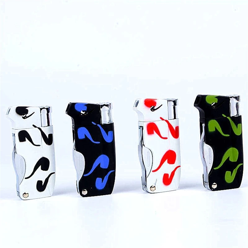 Многофункциональная газовая зажигалка компактная прикуривательная с бутановым