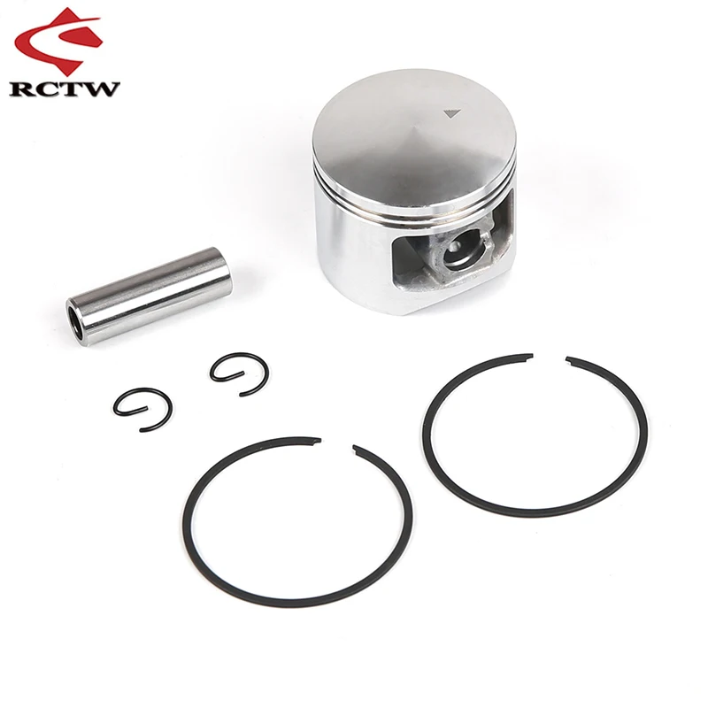 

45CC Twin Ring Piston Kit for 45CC Engine Zenoah CY for 1/5 Hpi Rofun Baha Rovan Km Baja Losi 5ive T FG Truck Spare Toys Parts