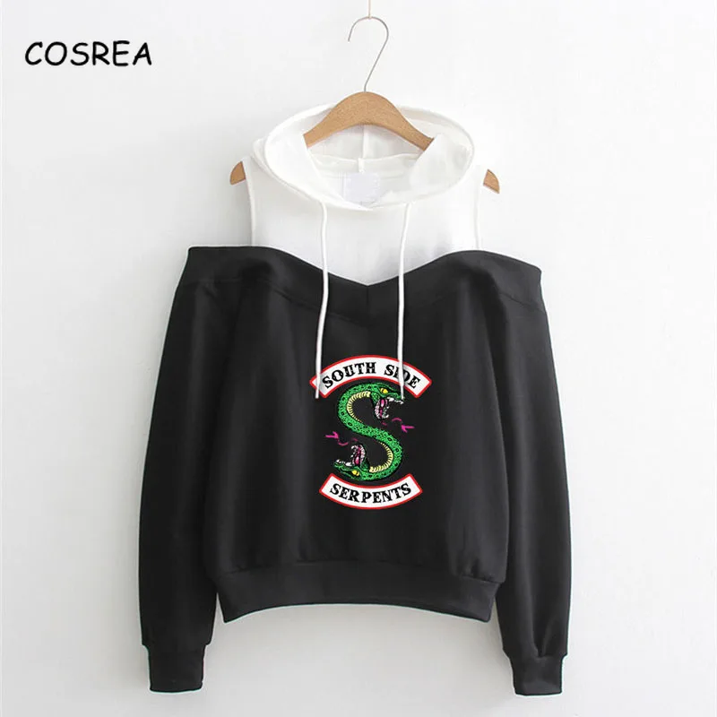 Женский костюм для косплея толстовка с капюшоном и надписью южная сторона