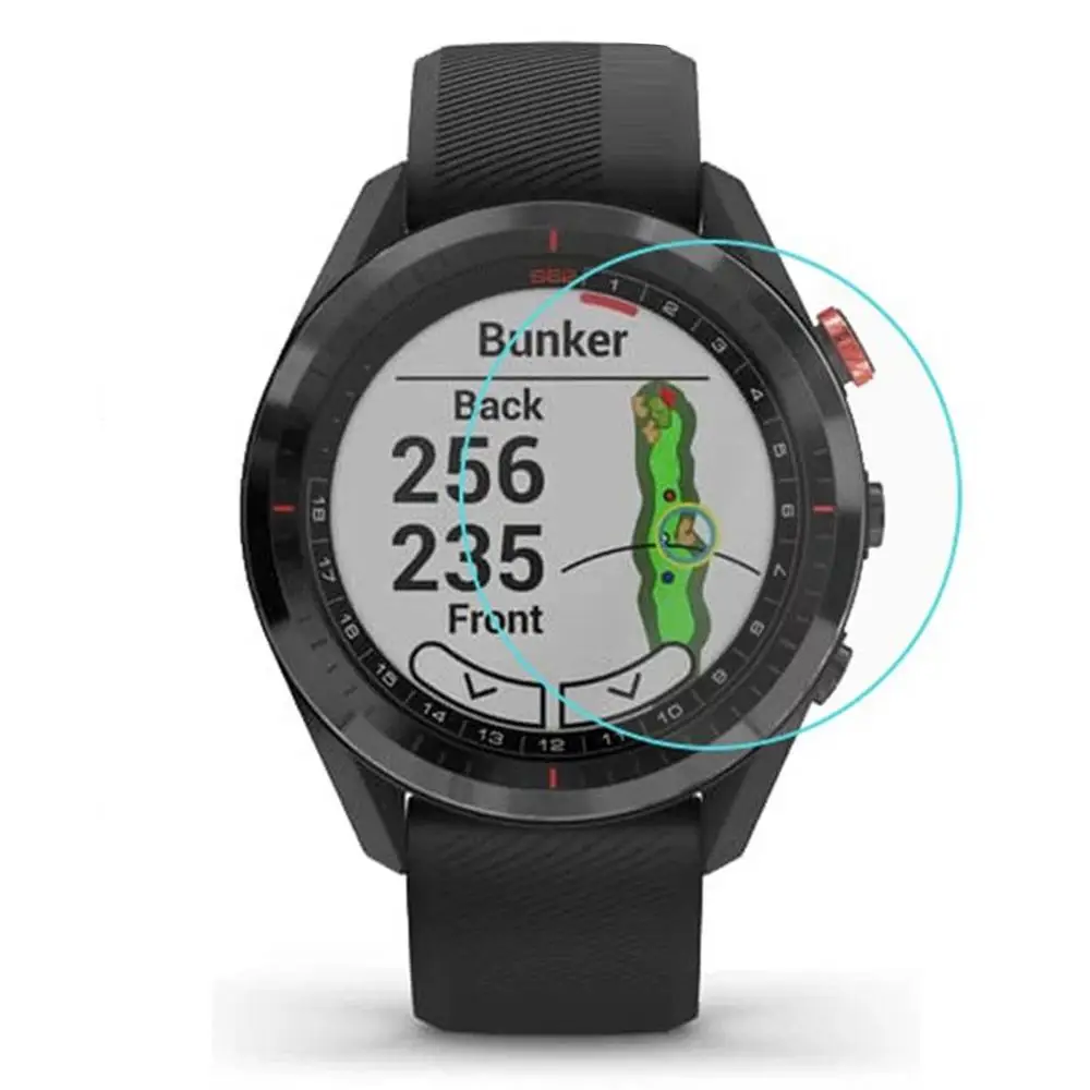 1/3PC Clear Film Tempered Glass Screen Protector for Garmin Approach S62 Smart Watch Band Strap Accessories S 62 Cover #318 | Электроника