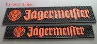 wholesale 100pcslot rubber service bar mat heavy duty bar and rubber drip mats for home 52 x 8 5 x 1 cm 360grams 3d orange logo