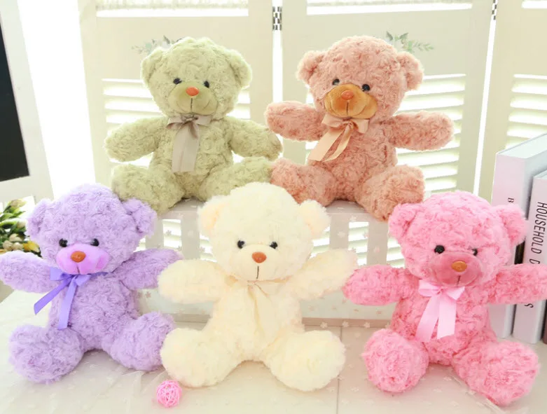 

Игрушка 20 см, мягкий цветной медведь, подарок на день рождения, медведь, кукла, украшение для свадебвечерние НКИ, подарок, медведь