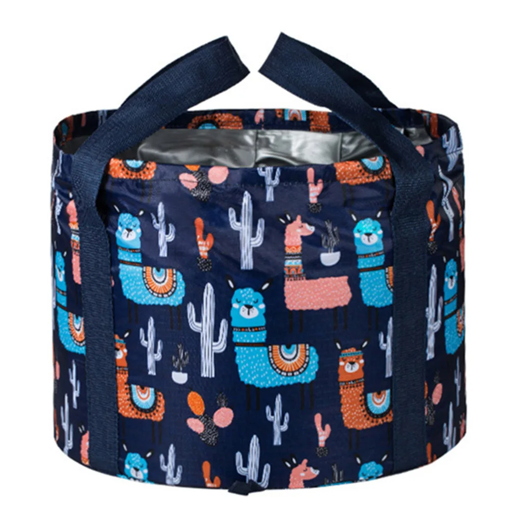 

Travel Portable Collapsible Bucket Large Capacity Outdoor Home Multi-function Folding Bucket Camping Tool