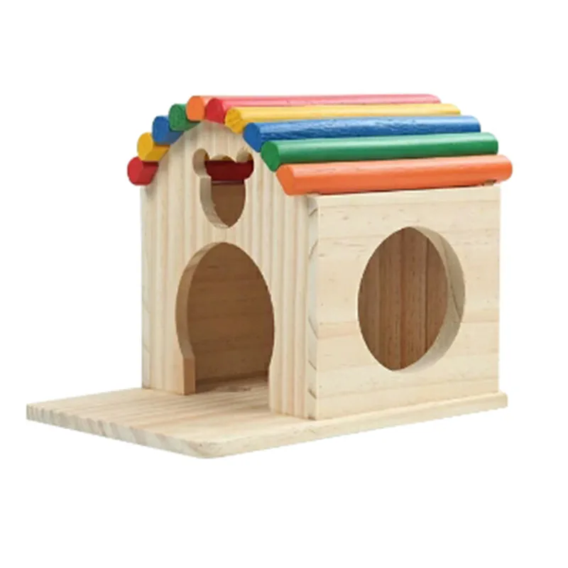 Товары для белки Кролик Хомяк деревянный дом морская свинка голландский Дракон
