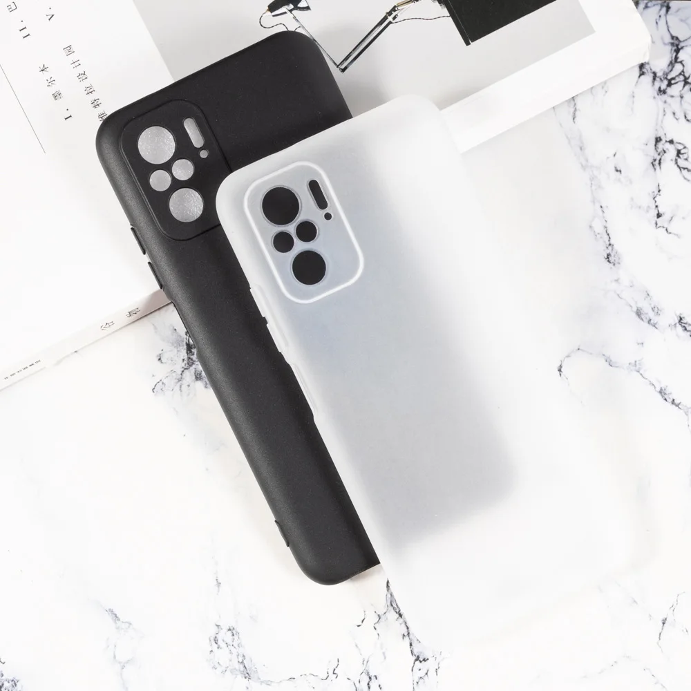 Силиконовая защитная задняя панель для Xiaomi Redmi Note 10 4G 6 43 дюйма M2101K7AI M2101K7AG мягкий