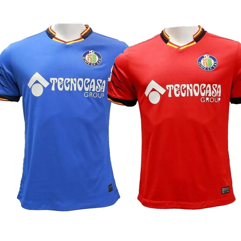 18 19 Getafe домашняя синяя красная Camiseta de futbol Camisa дождевики 2018 2019 Gaku Maksimovic Bergara Maillot