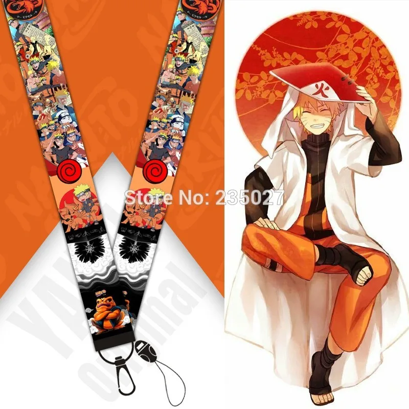 

10 pcs/set Anime Uzumaki Ninja phone lanyard straps Uchiha Sasuke Kakashi key rope keyring strap toy gift