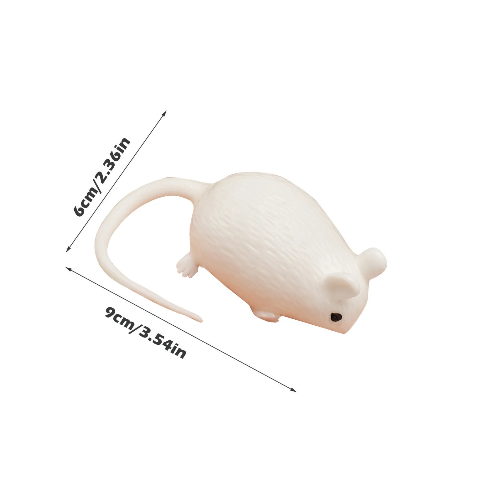

Novel Simulation Mouse Decompression Toy Animal Pressure Release Squeeze Toy Suitable For Adults Children To Relieve Anxiety