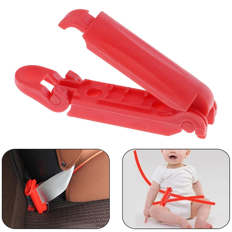 Cintur&oacute;n de seguridad de asiento de coche para ni&ntilde;os y beb&eacute;s, hebilla de Clip, correa de bloqueo fijo, clip de bloqueo de protecci&oacute;n de seguridad-5